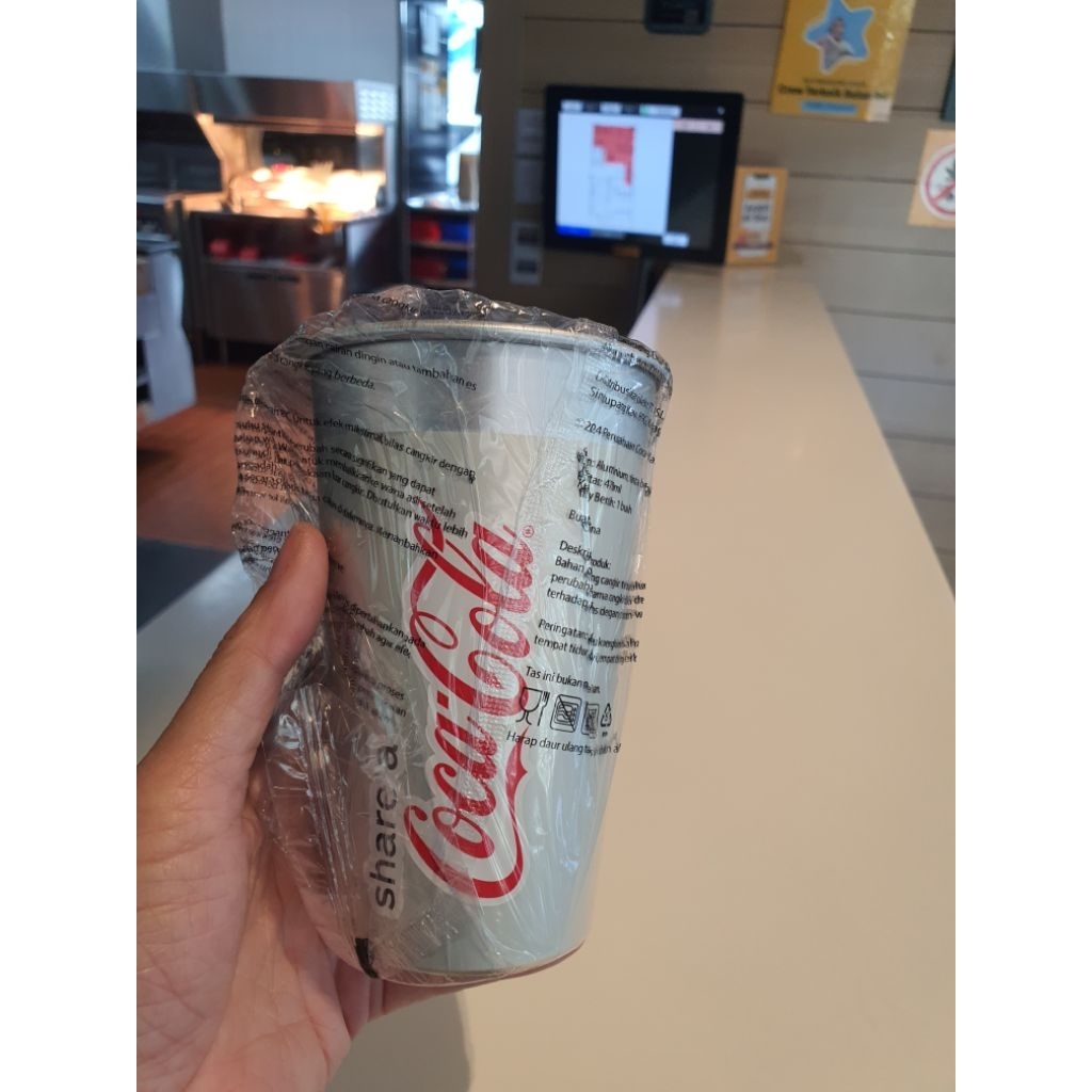 Jual Color Changing Cup MCD Mcdonald Share a Coke Satuan Atau Per Pcs ...