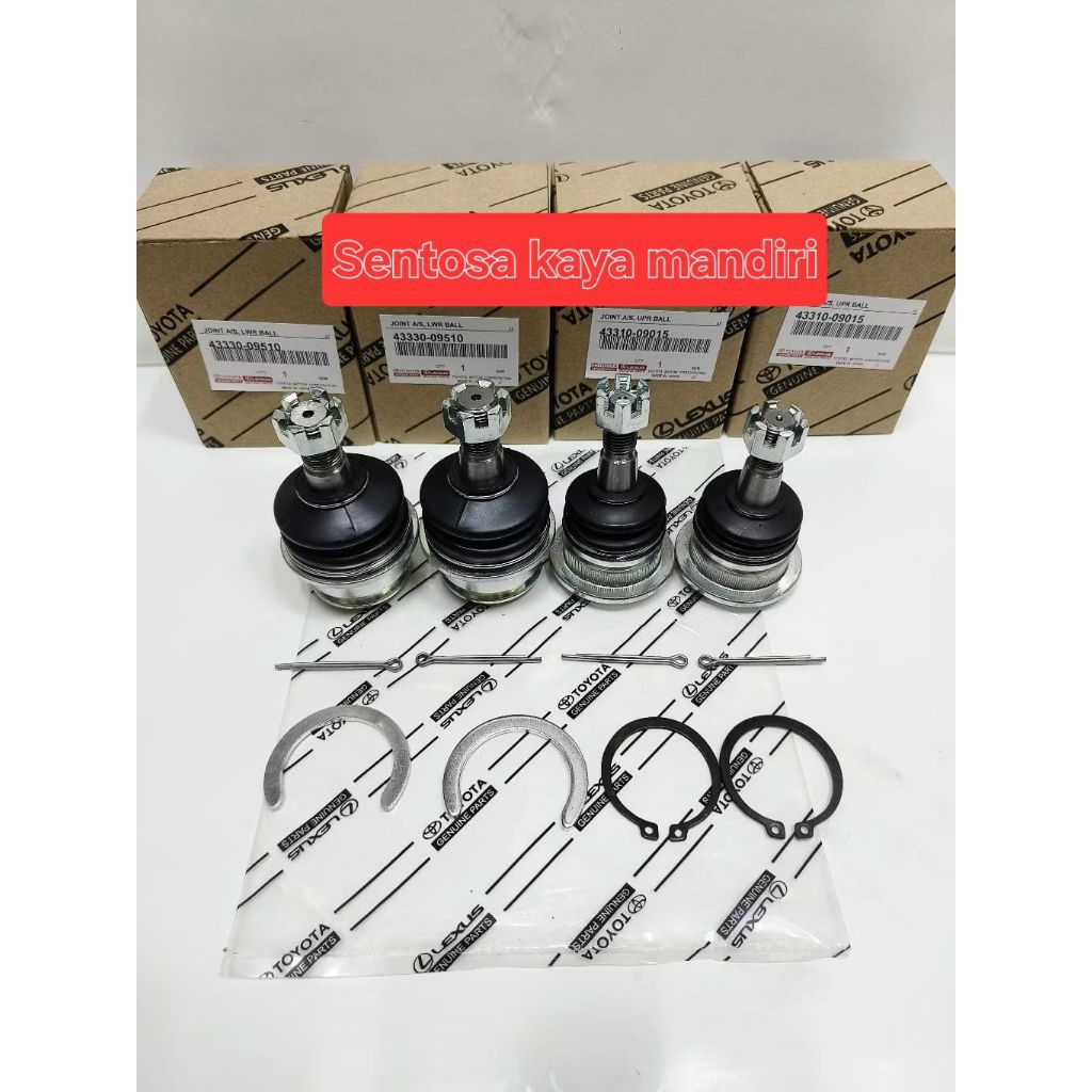 Jual BALL JOINT SET ATAS BAWAH MOBIL TOYOTA INNOVA FORTUNER HILUX ...
