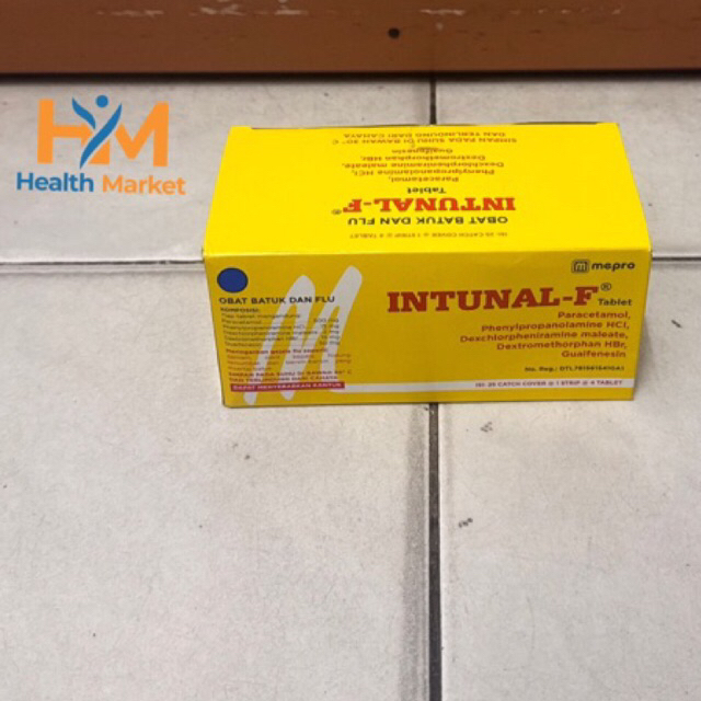 Jual INTUNAL F 1 Box isi 25 Strip | Shopee Indonesia