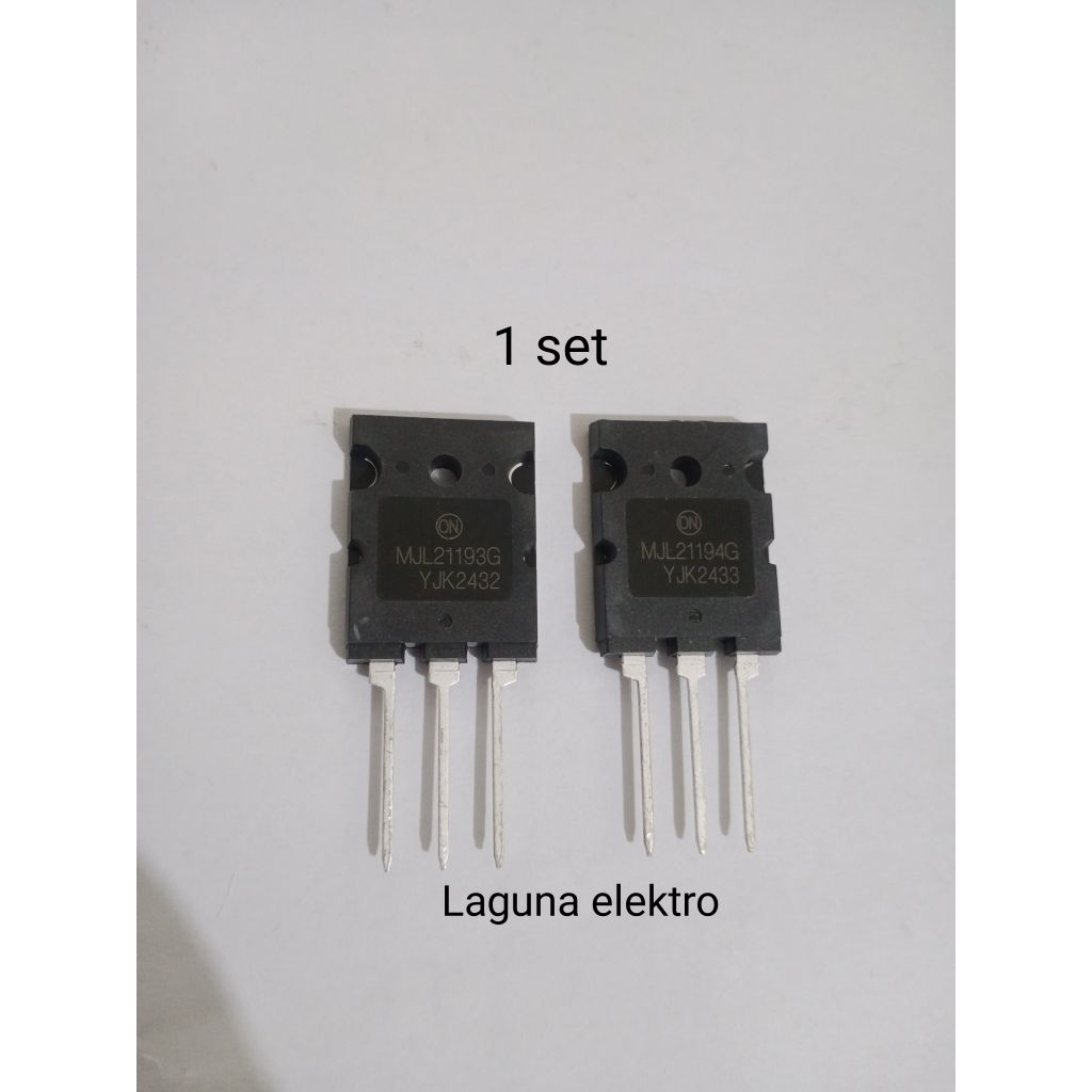 Jual transistor mjl 21193 + mjl 21194 original 2. transistor org2 ...