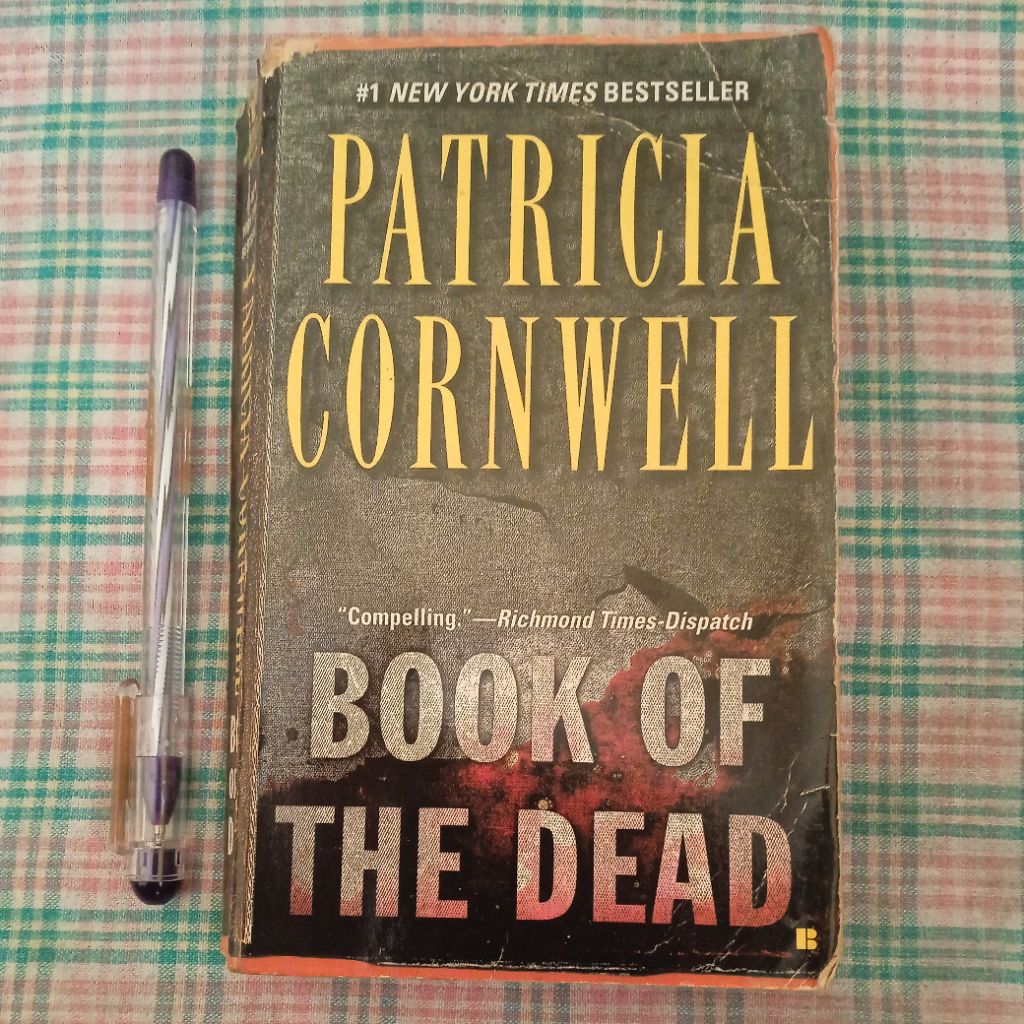 Jual BUKU BOOK OF THE DEAD BY PATRICIA CORNWELL Shopee