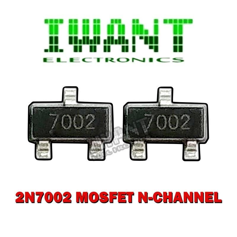 Jual 2N7002 2N 7002 SOT-23 TRANSISTOR N-CHANNEL MOSFET 2N7002 SMD SOT23 ...