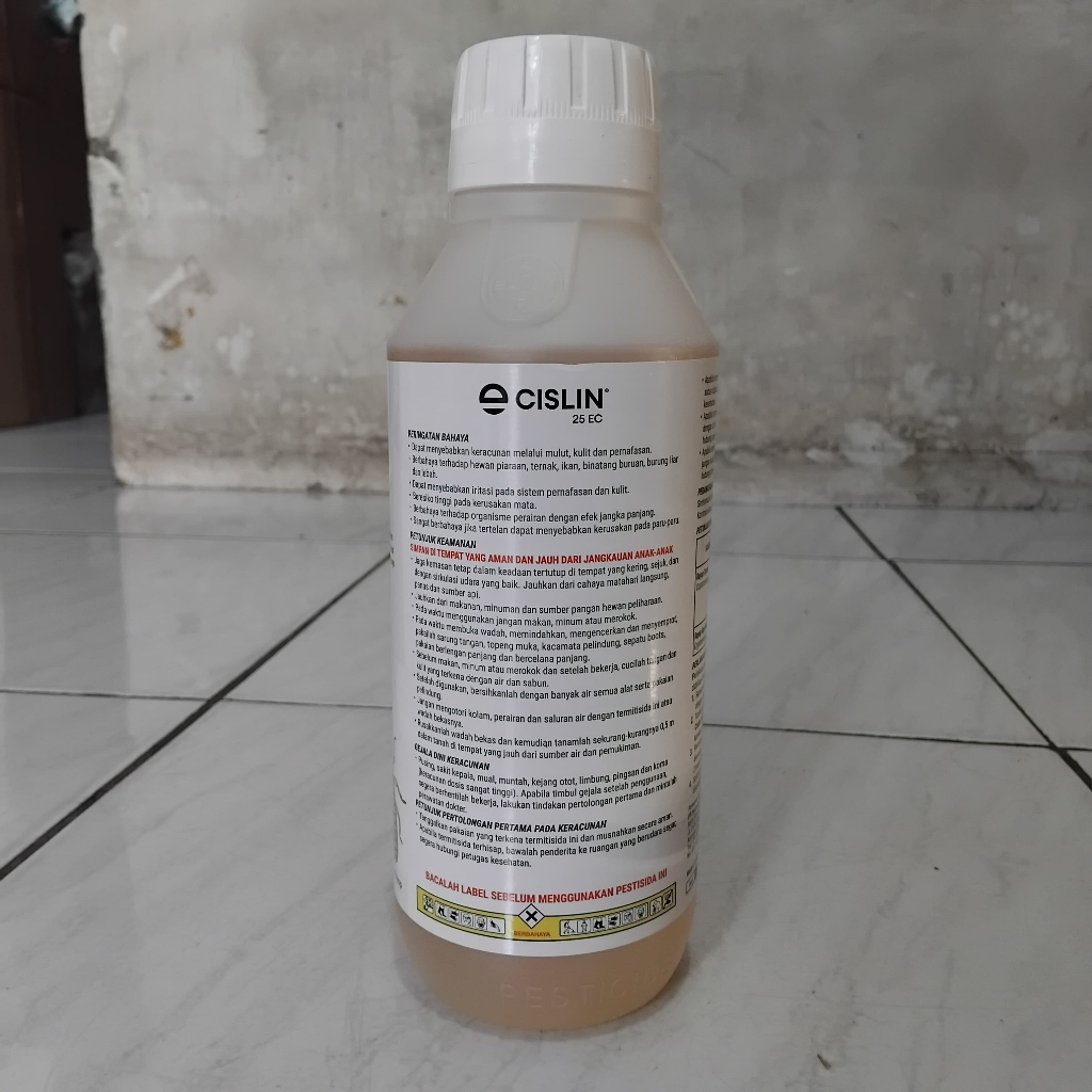 Jual Cislin 25 EC Anti Rayap Envu Pembasmi Kumbang Kayu 1 Liter ...