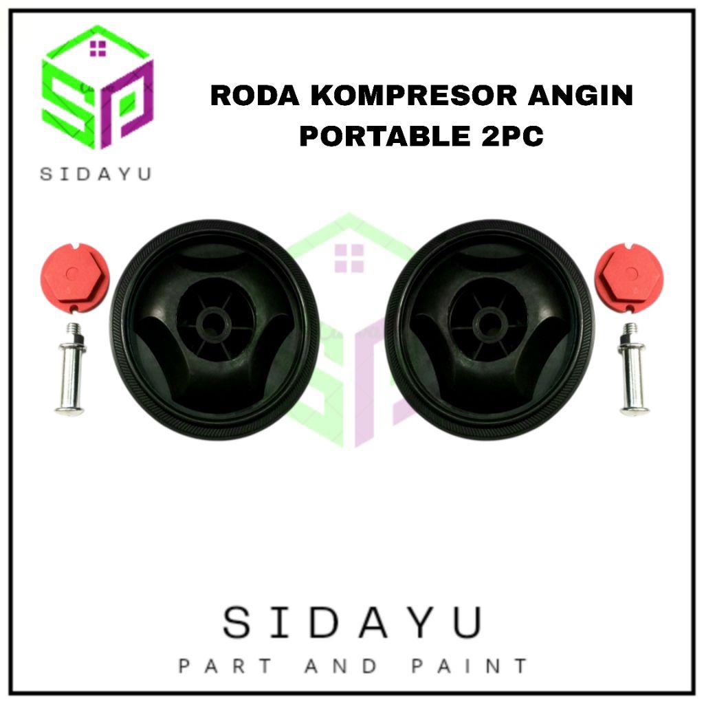 Jual Roda Kompresor Angin Izumi Portable 2pc | Shopee Indonesia