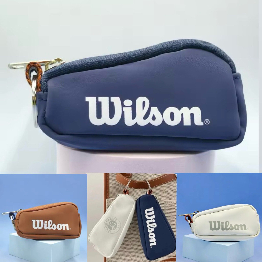 Jual Wilson Roland Garros Keychain Ring Accessories Bag Charm - Wilson ...