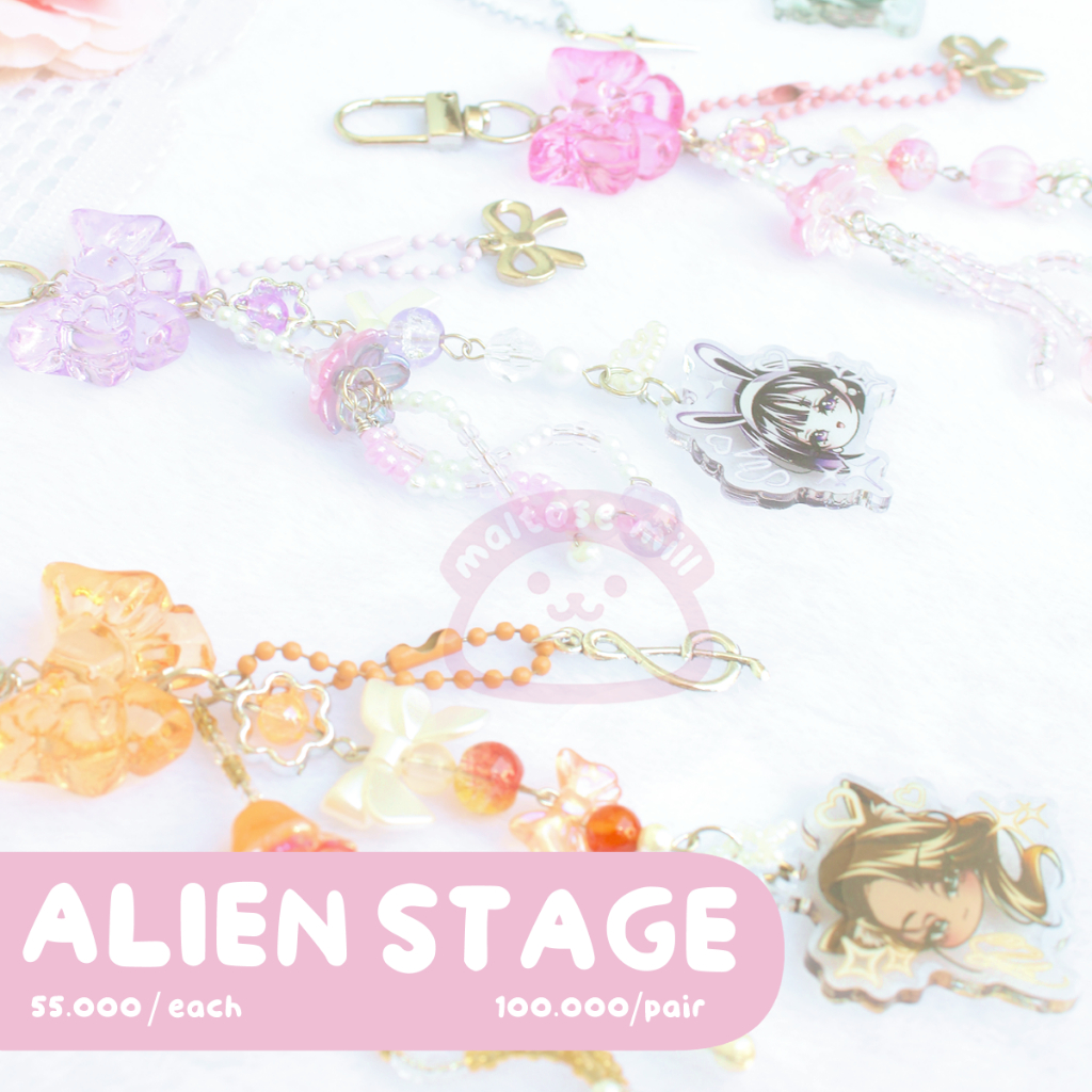 Jual [ ALIEN STAGE BAG CHARMS ] ALNST ALST Sua Mizi Ivan Till Luka ...