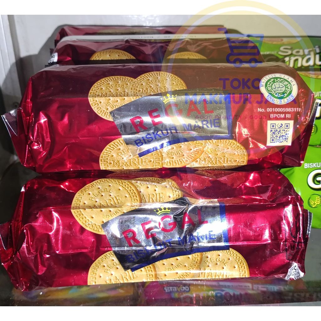 Jual REGAL MARIE BISKUIT 230gr /120gr /RENTENG | Shopee Indonesia