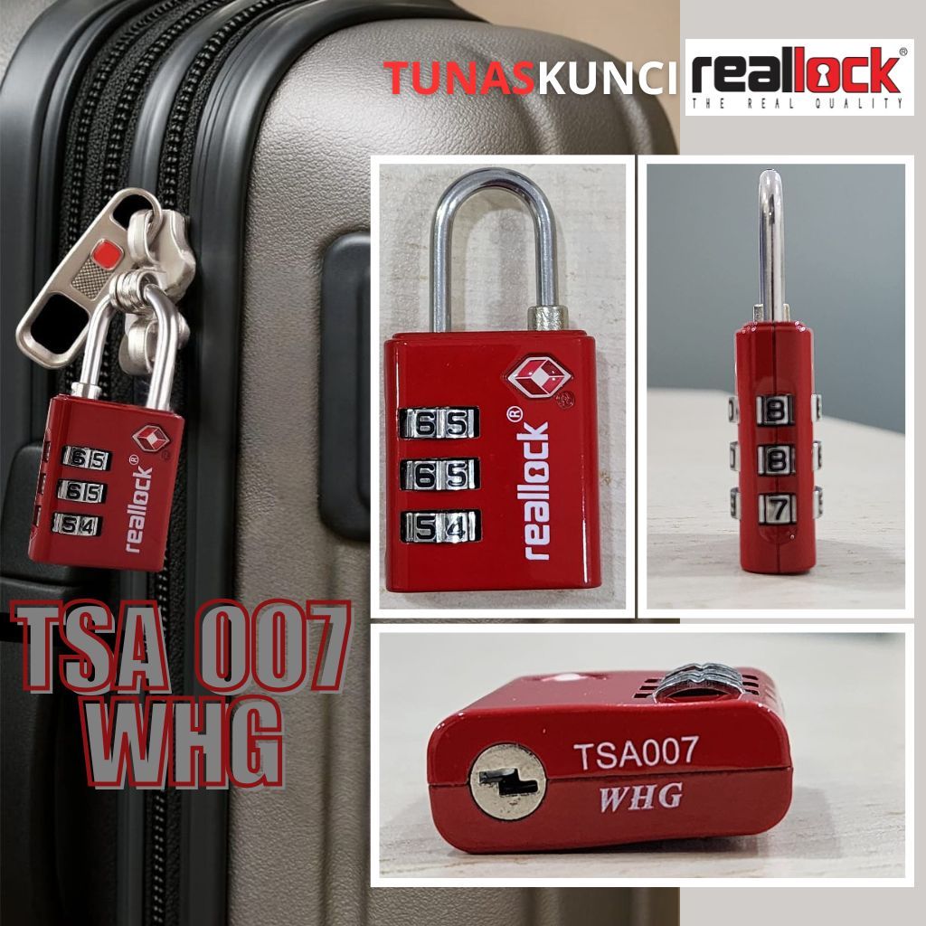 Gembok Tsa007 Tsa007 YiF Gembok Koper Angka Digit Password TSA