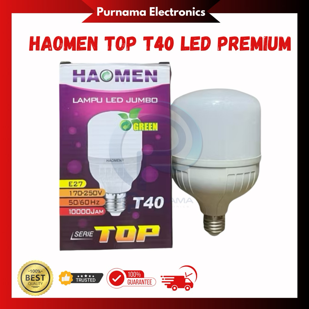 Jual Lampu Led Jumbo Haomen Top 40 Watt T40 Capsule | Shopee Indonesia
