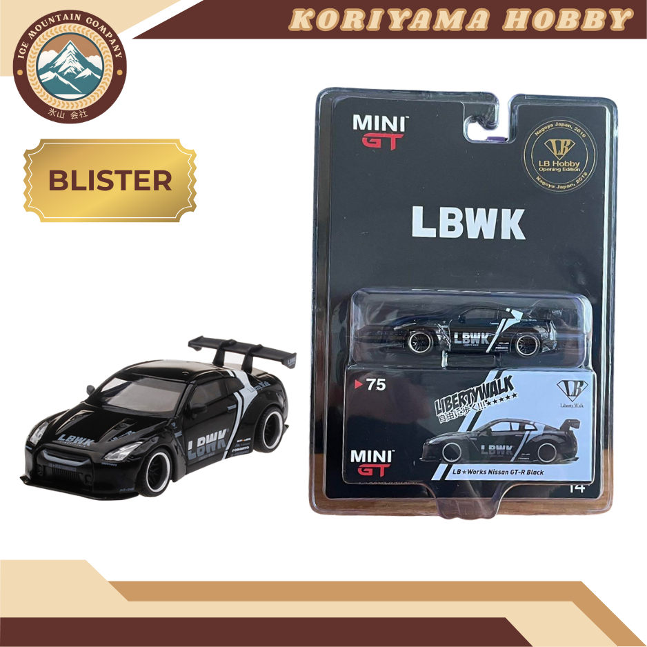 Jual Mini GT 75 Nissan GTR R35 LBWK Nagoya Store MiniGT Exclusive Japan ...