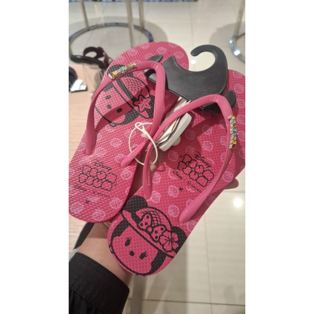 Jual Disney X Nevada Tsum-Tsum Sandal Rumah Japit Wanita Murah