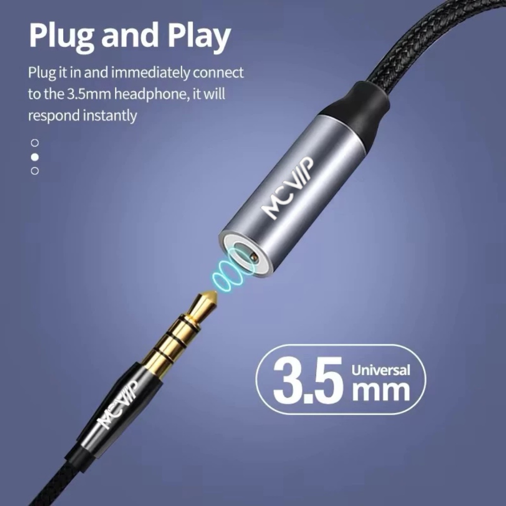 Jual MCVIP Converter Adapter iPhone Lightning to 3.5mm Audio Splitter ...