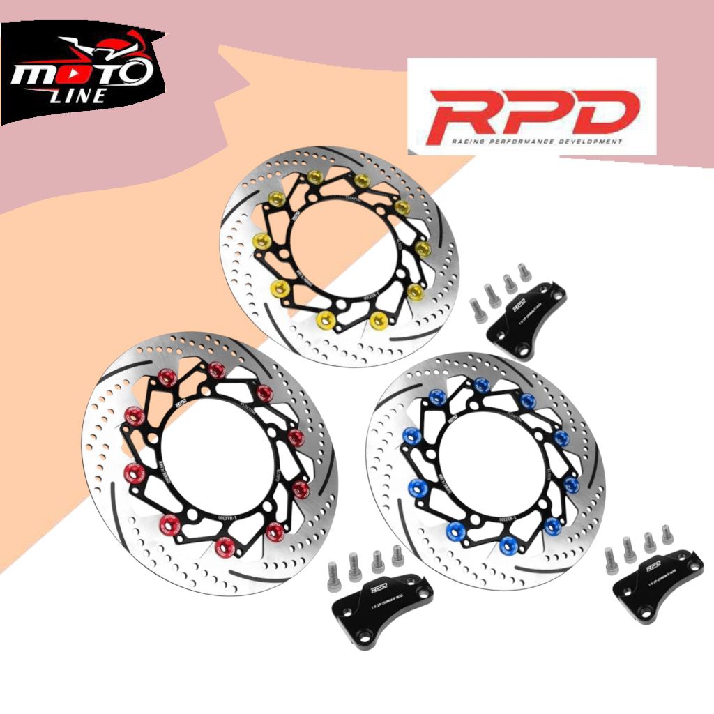 Jual RPD Disc Piringan XMAX 250 Front Rotor Floating Tornado 298mm ...