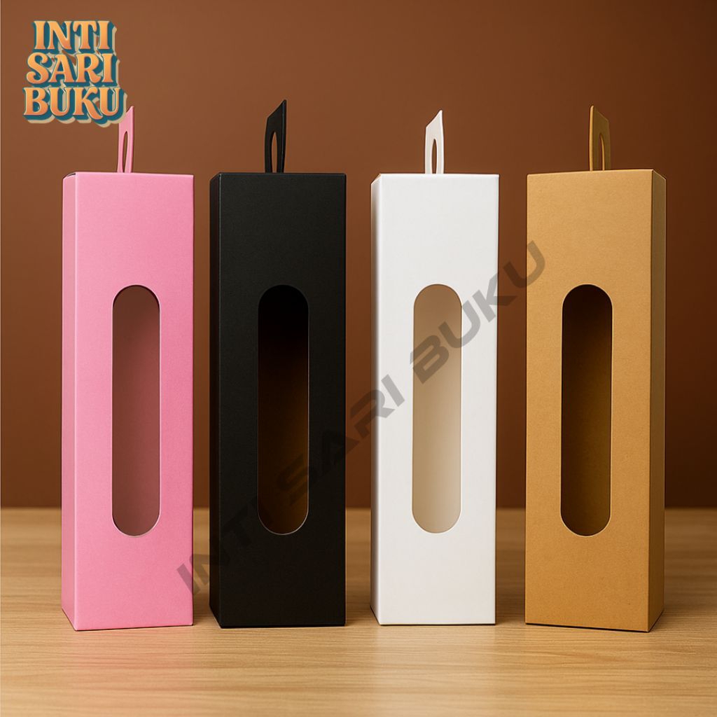 Jual (Isi 10)Box Dus Kemasan Packing Souvenir Botol Tumbler Aesthetic ...