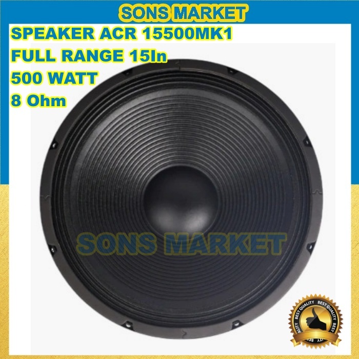 Jual SPEAKER ACR 15 inch 15500 MK1 SPEAKER ACR 15500MK1 15in FULL