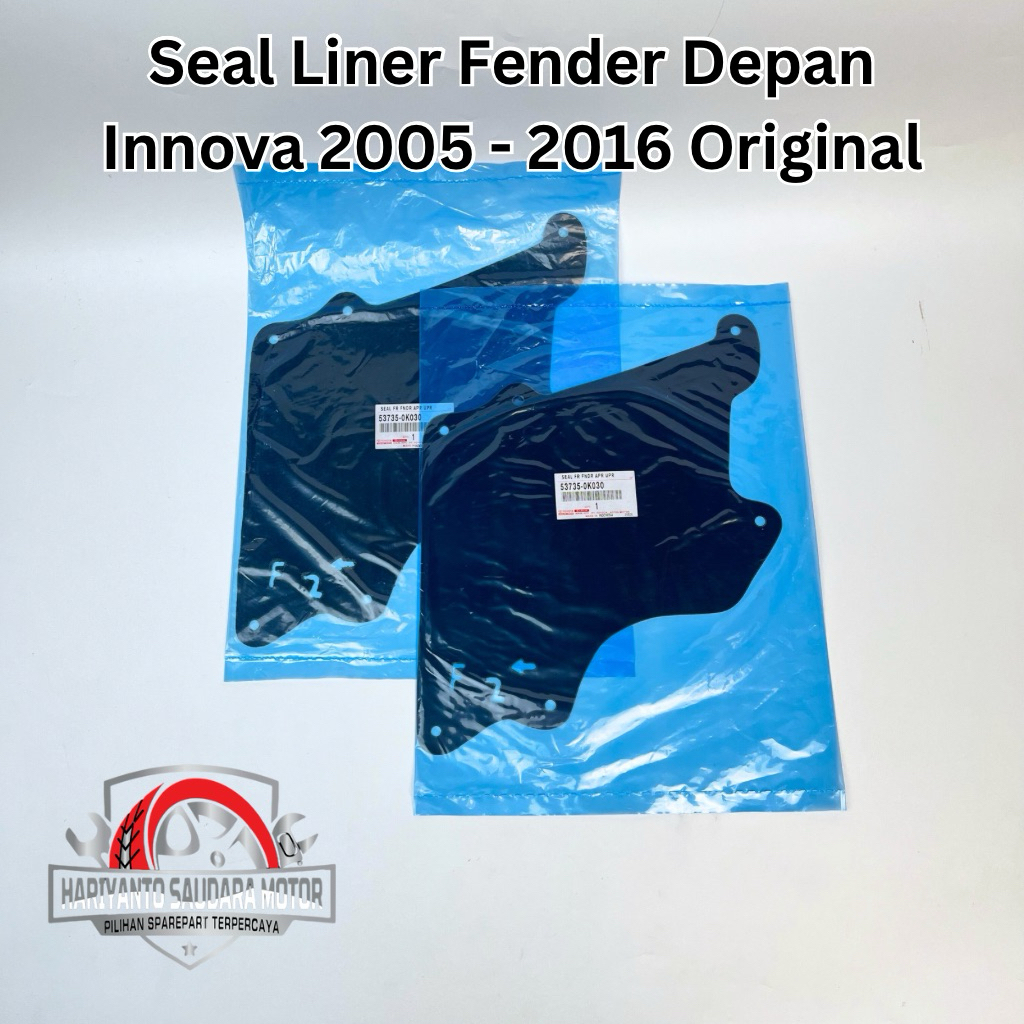 Jual Seal Liner Fender Depan Innova 2005-2015 Original (Harga Per Pcs ...