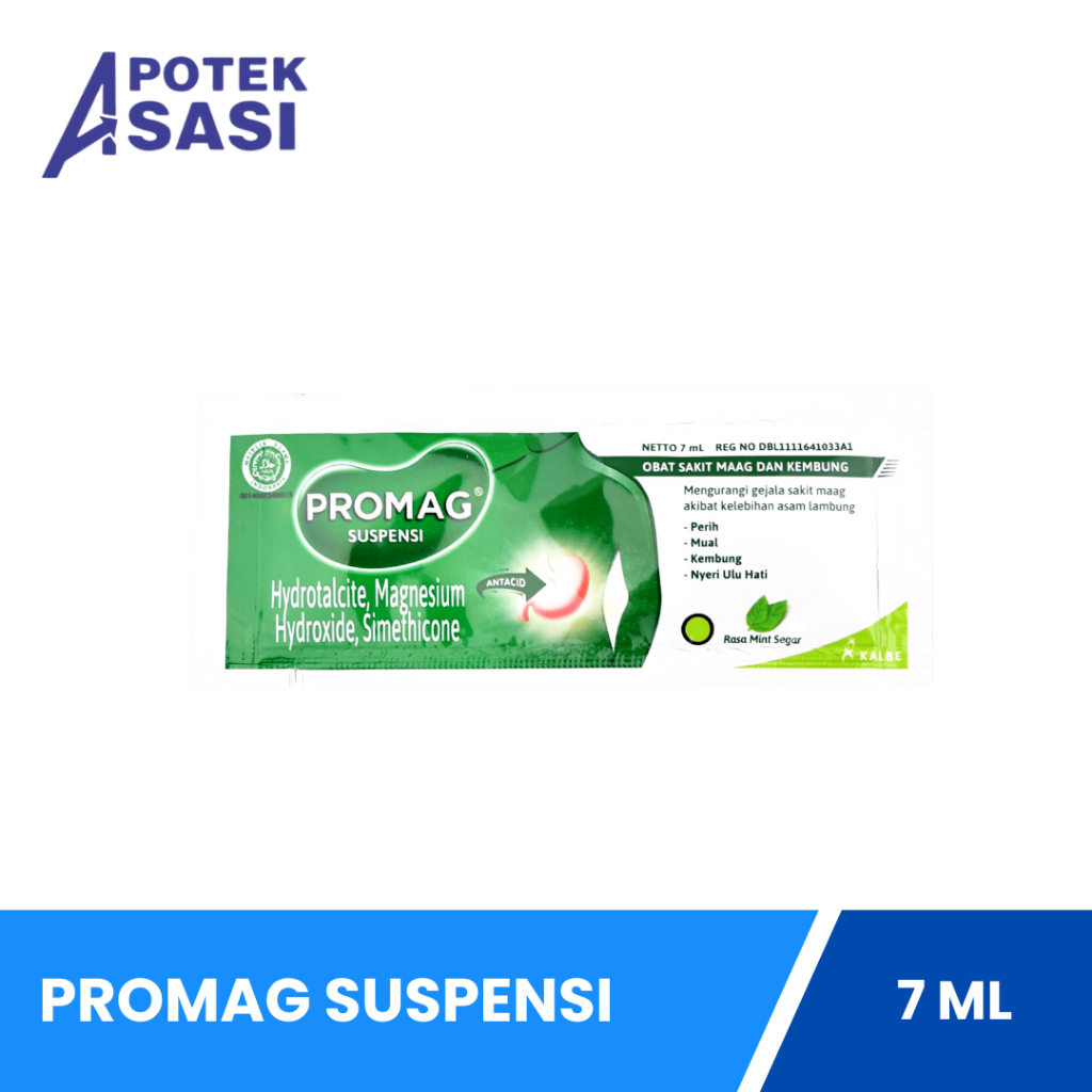 Jual Promag Suspensi Sachet 7 Ml - Meredakan Gejala Maag | Shopee Indonesia