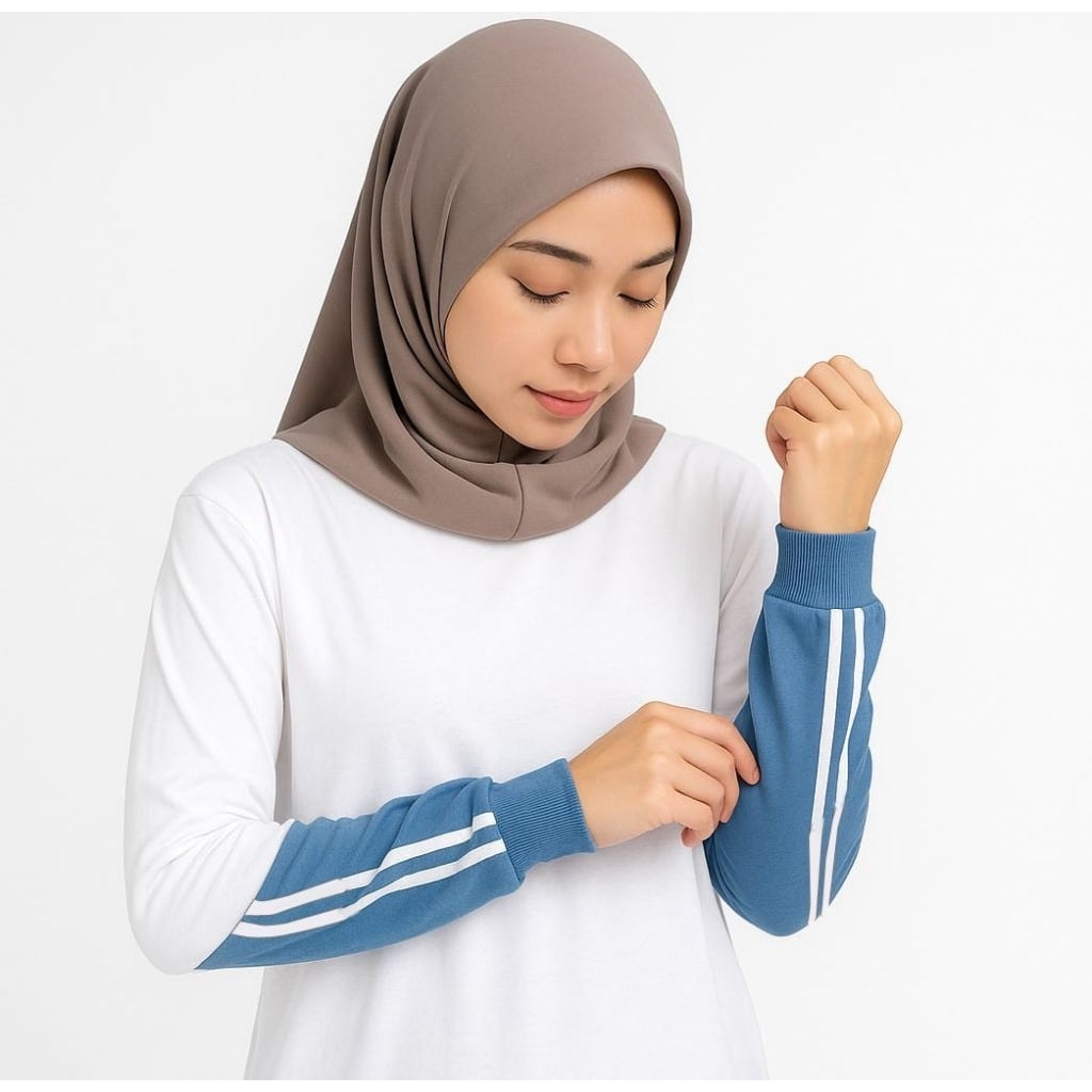 Jual mangset tangan jumbo stripe/pria dan wanita (saiz M.L.Xl.XXL ...