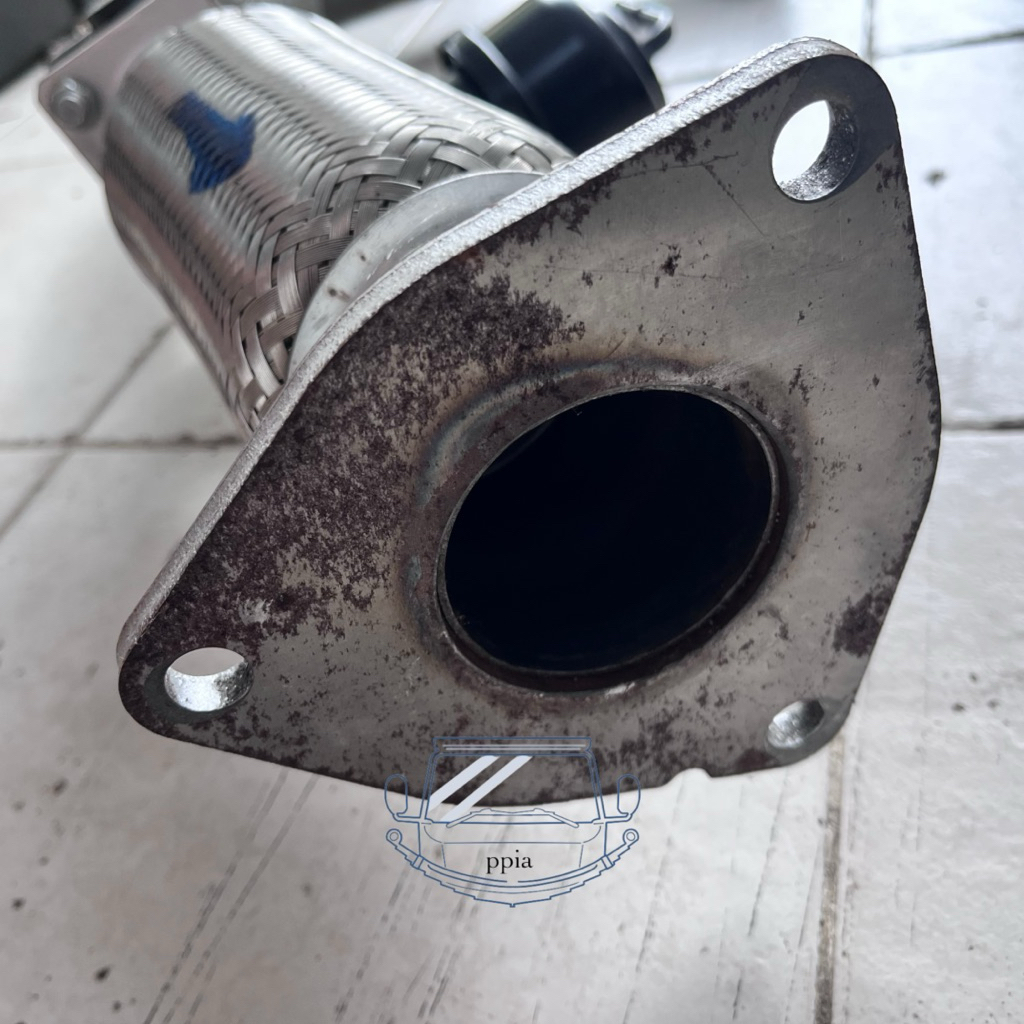Jual Leher Angsa Canter Euro 4 Komplit Pipa Flexibel Knalpot PS136 ...