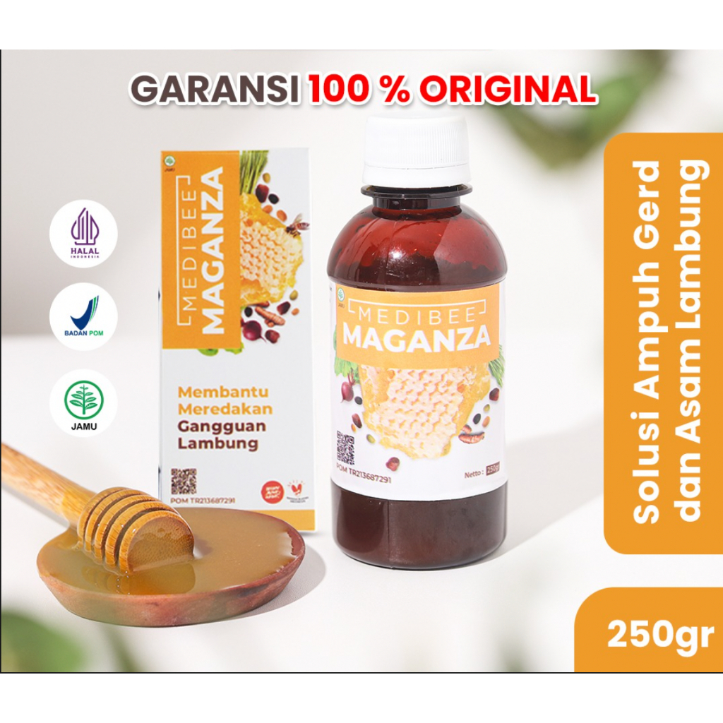 Jual MEDIBEE MAGANZA Madu Lambung Paling Ampuh - Obat Asam Lambung ...