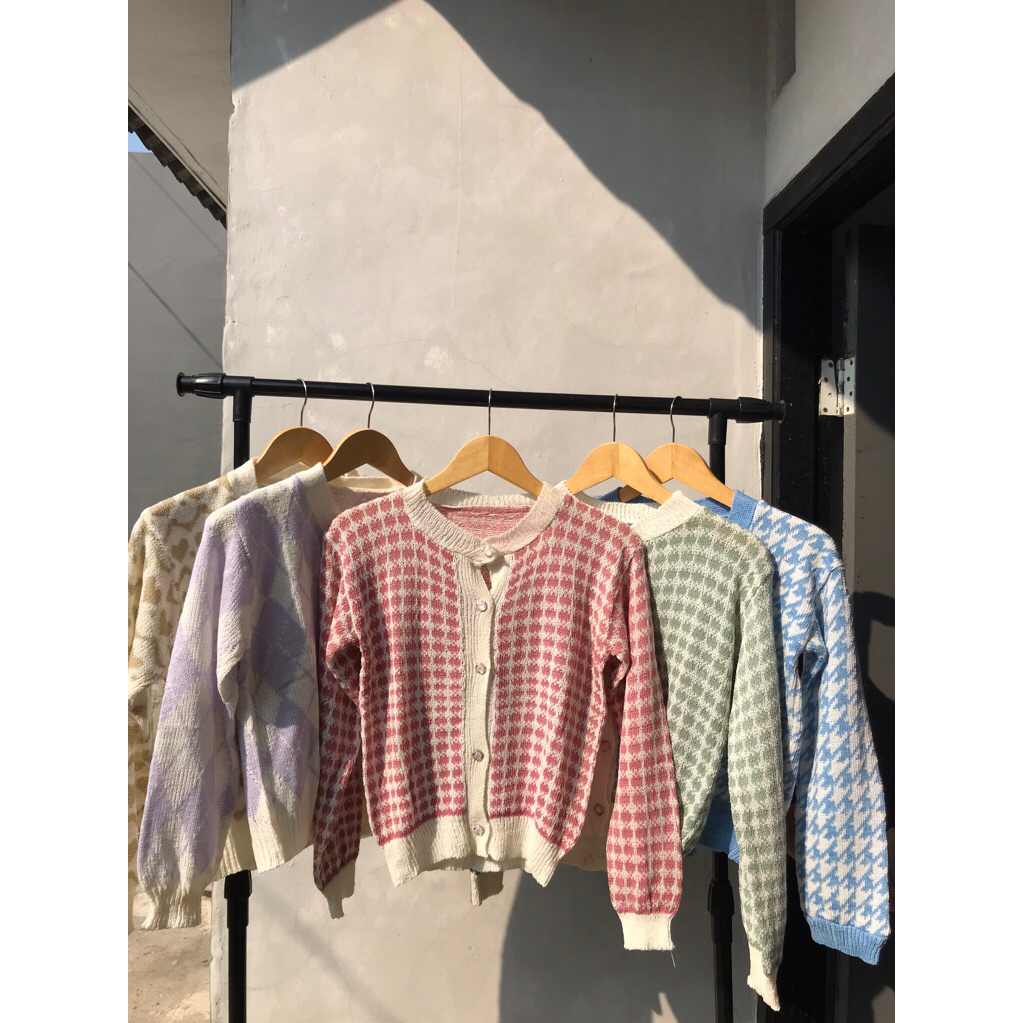 Jual NEW CARDIGAN RAJUT PREMIUM | Shopee Indonesia