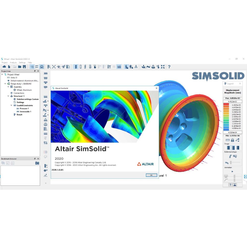 Jual APLIKASI ALTAIR SIMSOLID 2025.0 X64 – ANALISIS STRUKTUR CAE TANPA ...