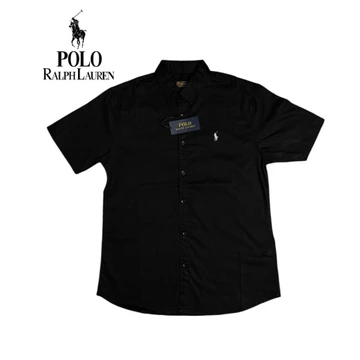 Polo Ralph Lauren Kemeja Lengan Pendek Casual Stylish