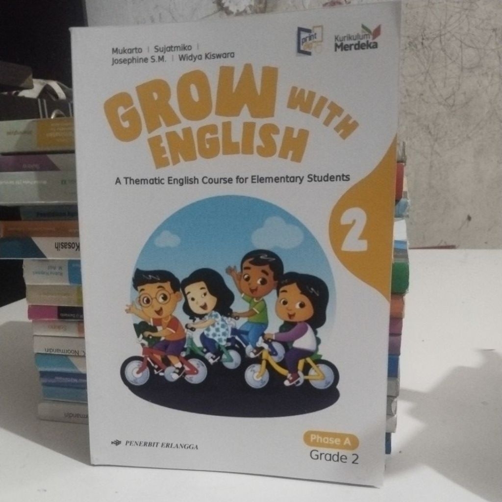 Jual buku Bahasa Inggris (grow with English) SD kelas 2 penerbit ...