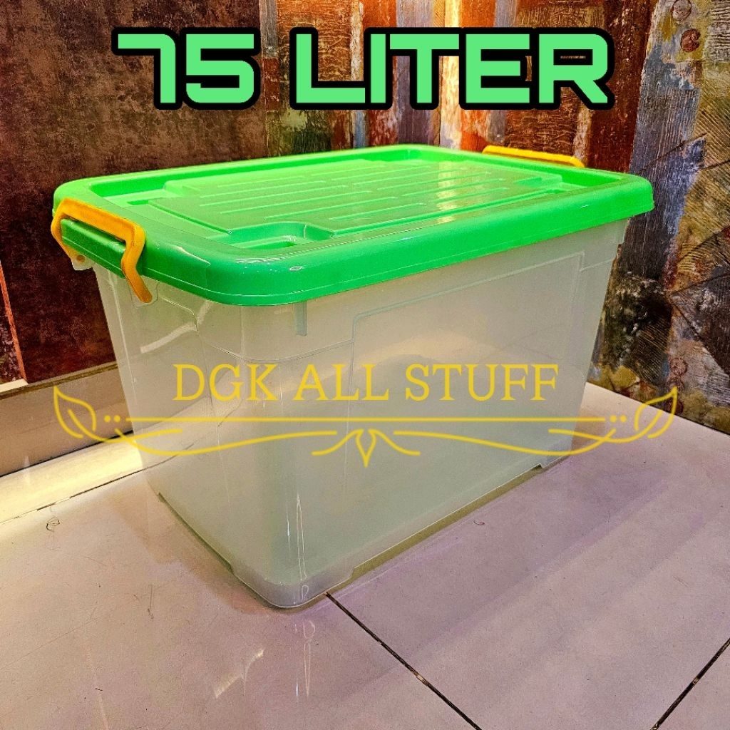 Jual Kontainer Container Box Kotak Tempat Penyimpanan Serbaguna 75 ...