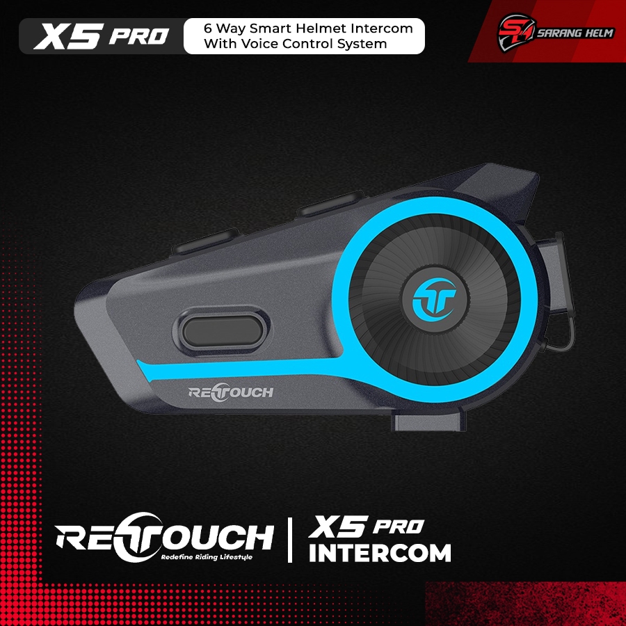 Jual RETOUCH X5 PRO MESH INTERCOM | Intercom | Intercom Murah | ORI ...