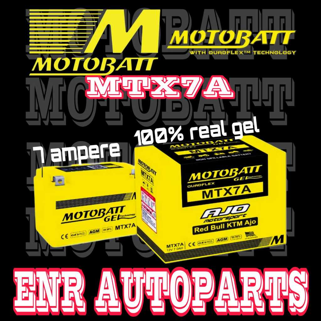 Jual AKI MOTOR ZX25R PULSAR 200NS PIAGGIO ZIP AKI MOTOBATT MTX7A