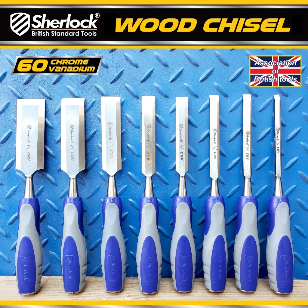 Jual Sherlock Pahat kayu Gagang Fiber Tatah Ukir Chrome Vanadium 60 ...