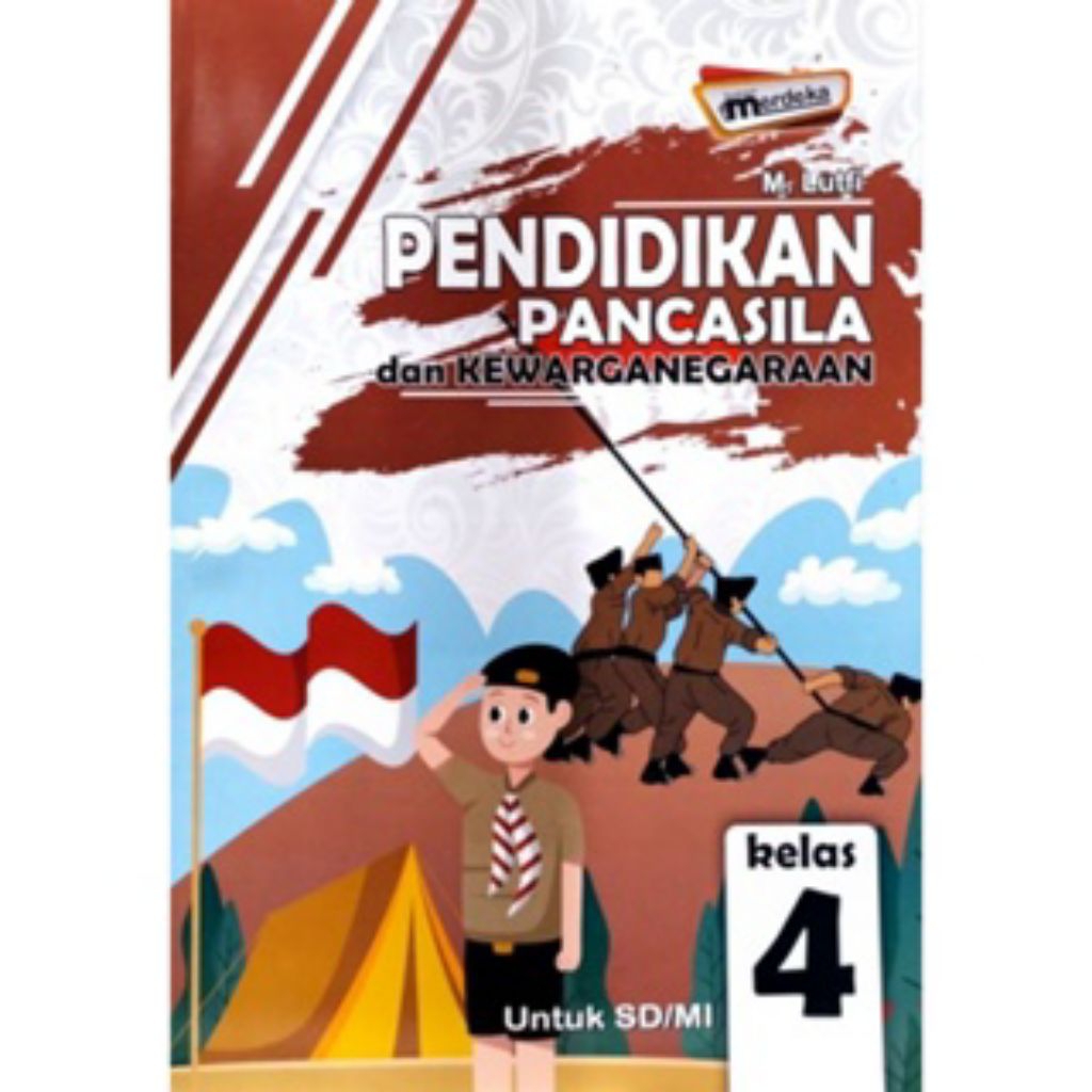 Jual BUKU PENDIDIKAN PANCASILA PPKN PKN KELAS 4 SD KURIKULUM MERDEKA ...
