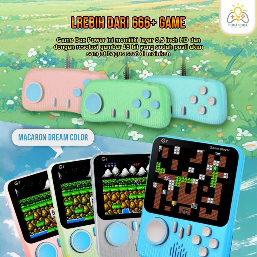 Jual PP Gameboy V5 600 Games Game Bot Nostalgia Lama Bagus 1 2 Orang ...