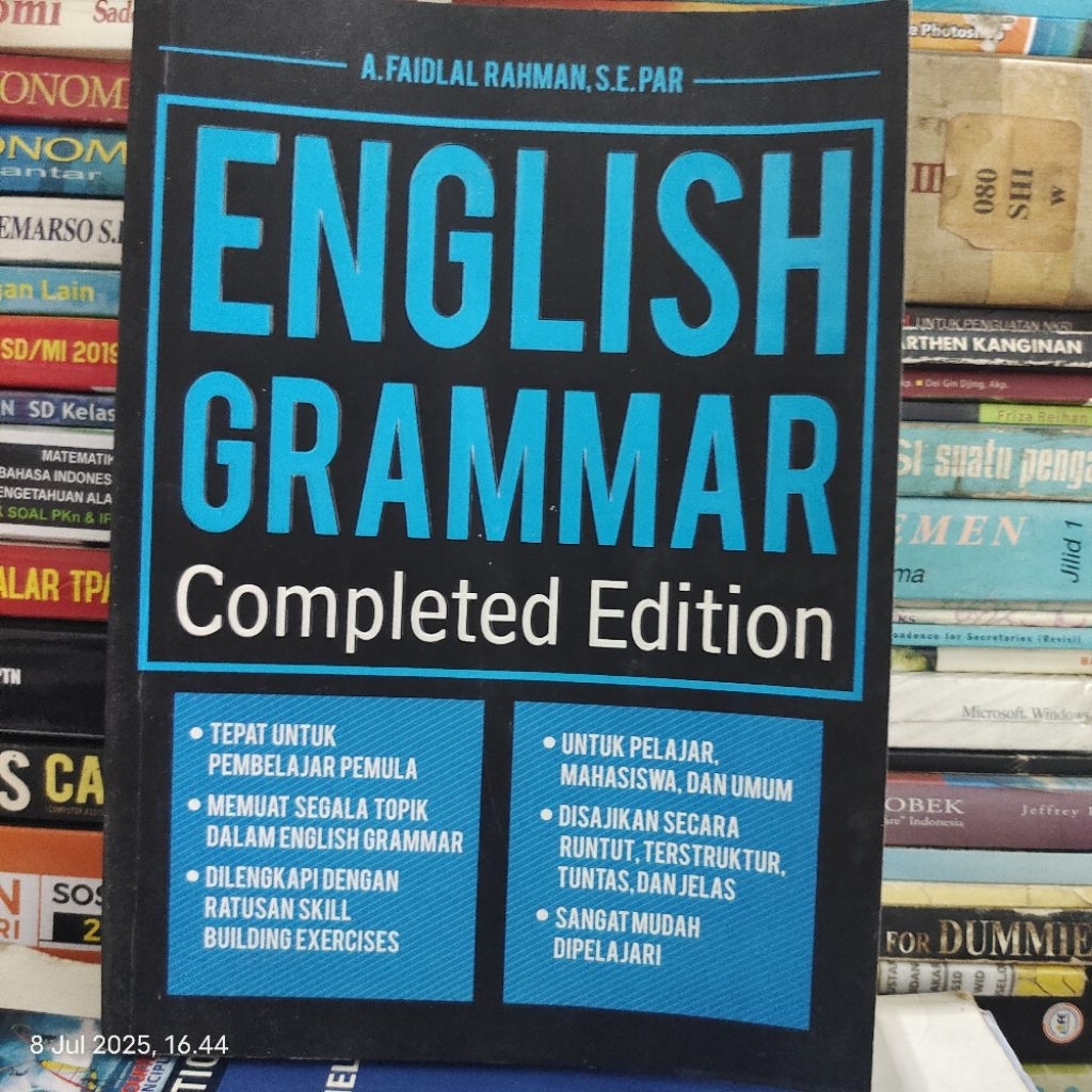 Jual BUKU ENGLISH GRAMMAR COMPLETED EDITION ORIGINAL | Shopee Indonesia