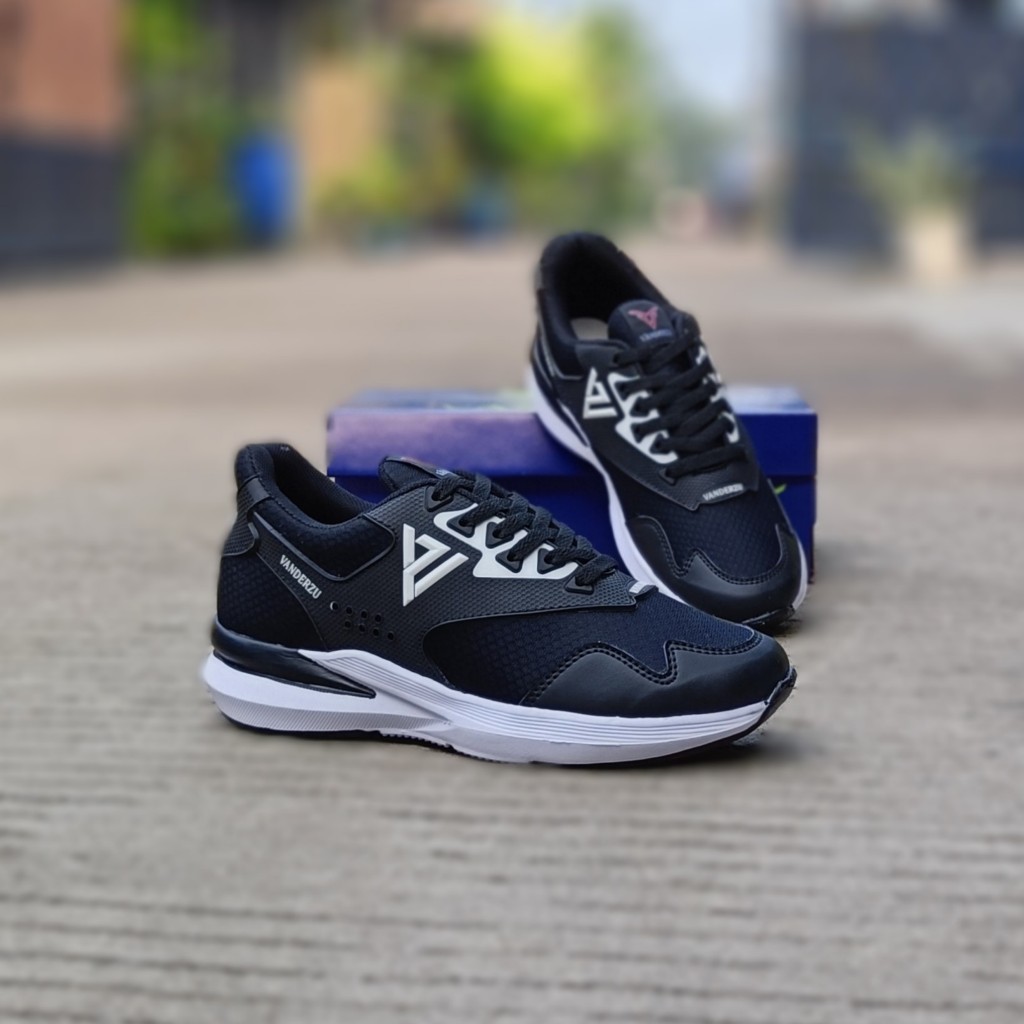 Jual Sepatu Sneaker Olahraga Lari Pria Wanita Running Outdoor Vanderzu ...