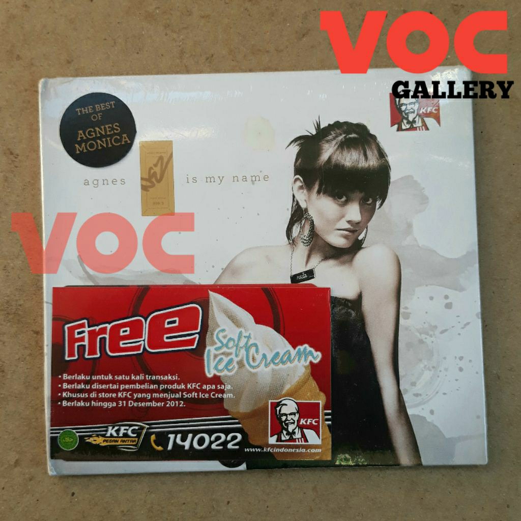 Jual KFC Compact Disc CD The Best Agnes Monica Baru Segelan | Shopee ...