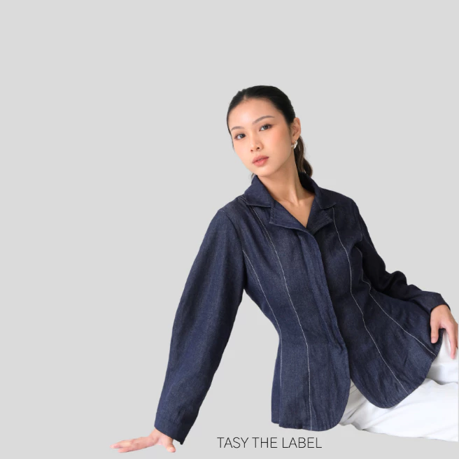  Blaze Denim Top