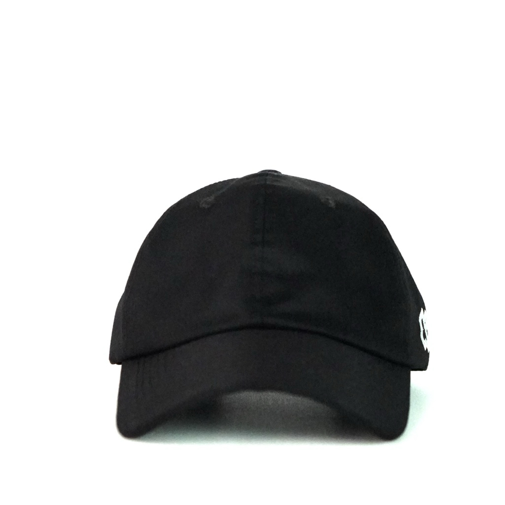 Jual Topi Polo Caps Polos Premium Esthetic Full Black | Shopee Indonesia