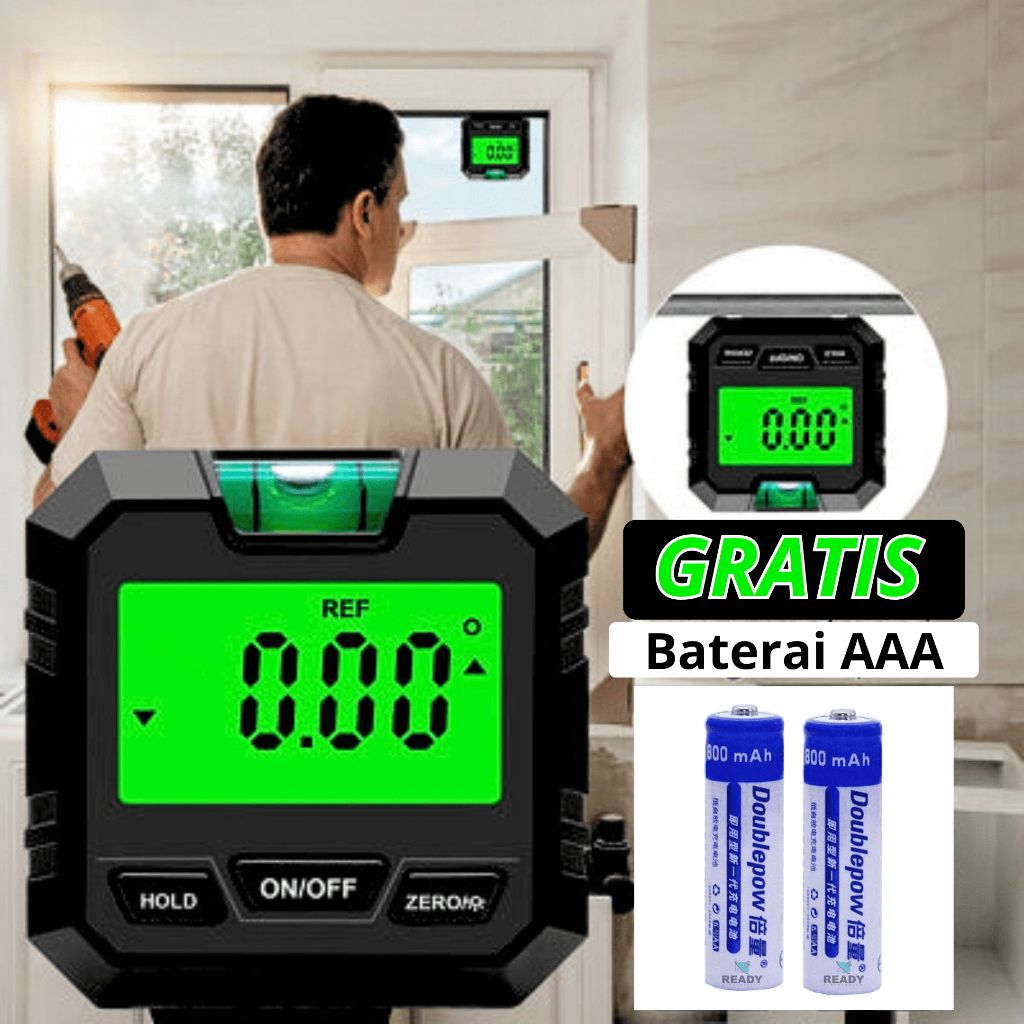 Jual BESLAND Inclinometer Digital Mini Alat Ukur Sudut Kemiringan ...