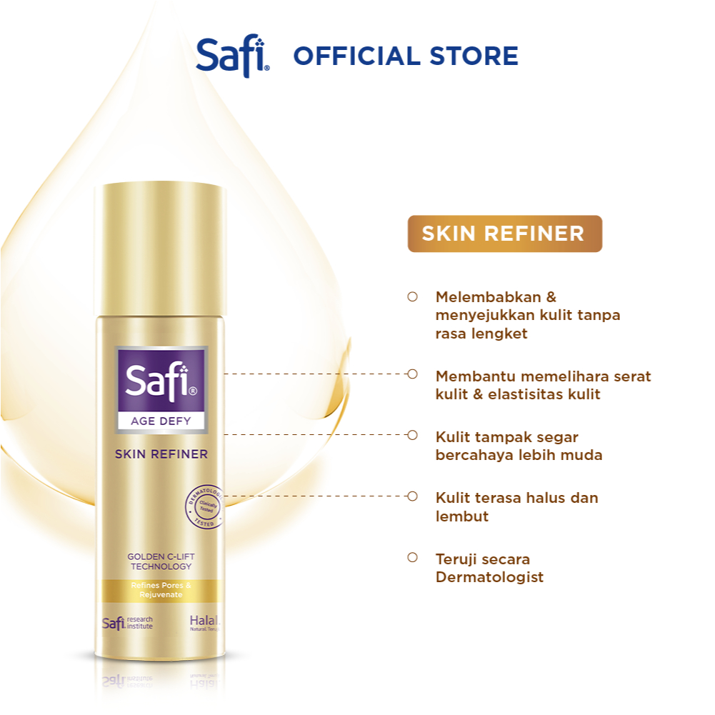Jual Safi Age Defy Full Set Regular Size (Cleanser, Exfoliator, Toner ...