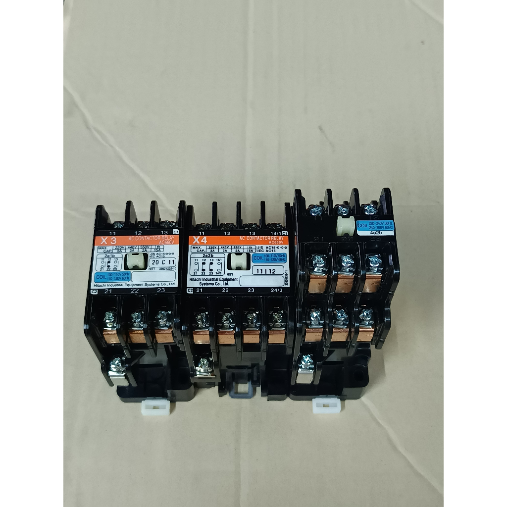 Jual Contactor Relay Hitachi X 4 - (2 A 2 B) - (1 A 3 B) - (1 B 3 A ...