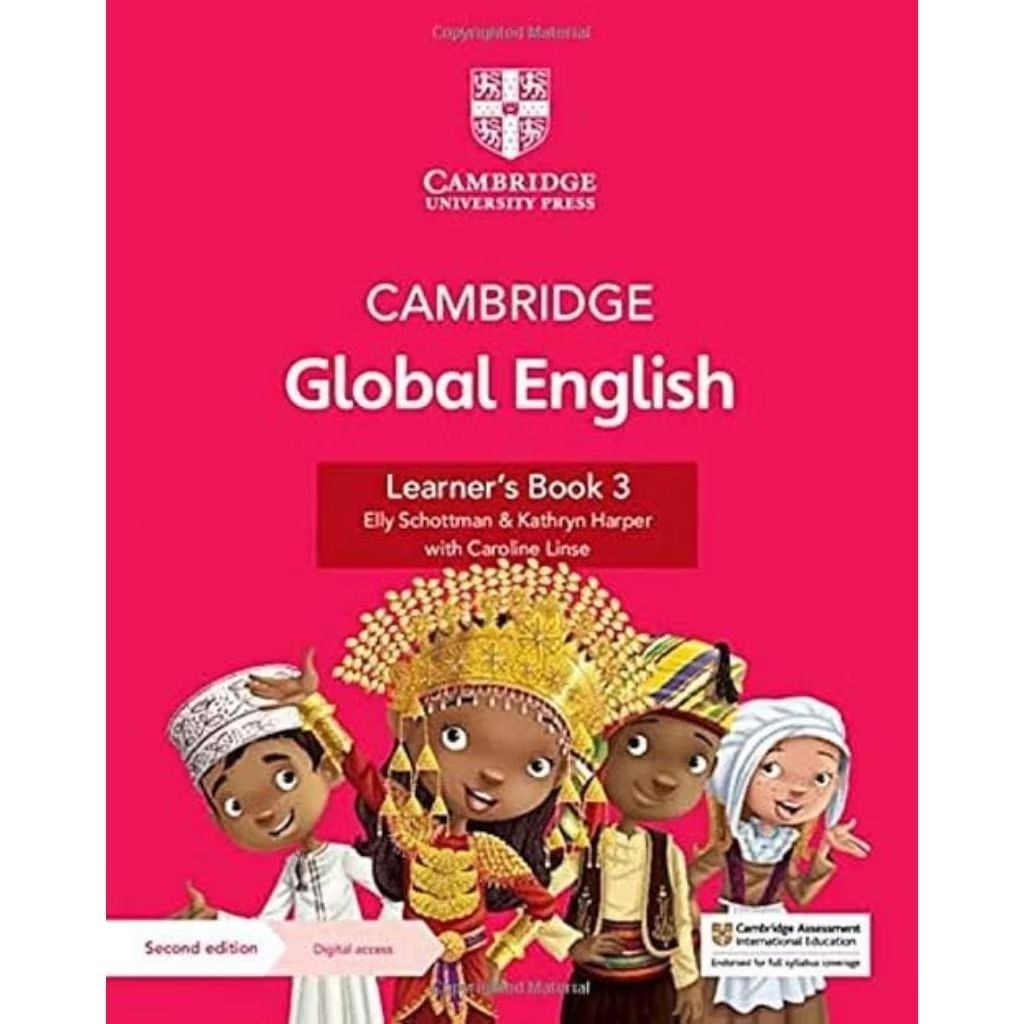 Jual Buku Cambridge Global English Learner's Book 3 front berwarna full ...