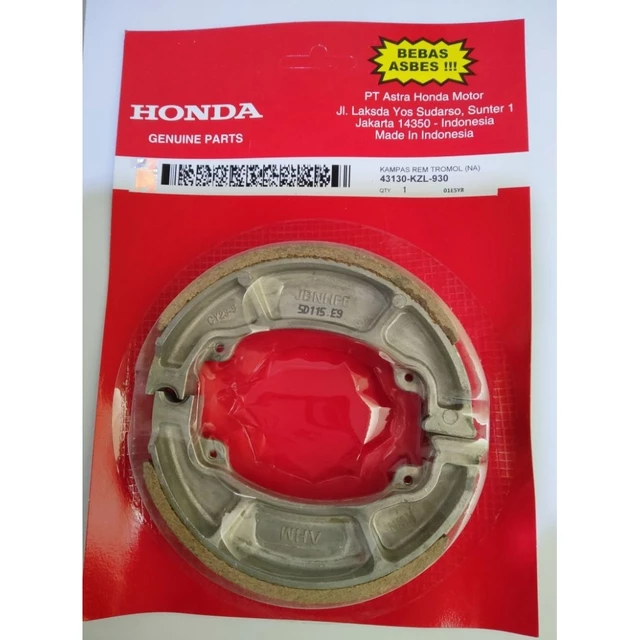 Kampas Rem Tromol Belakang AHM Motor Honda Vario, Beat, Vario 125, Scoopy, Spacy Vario 150, Mega Pro New