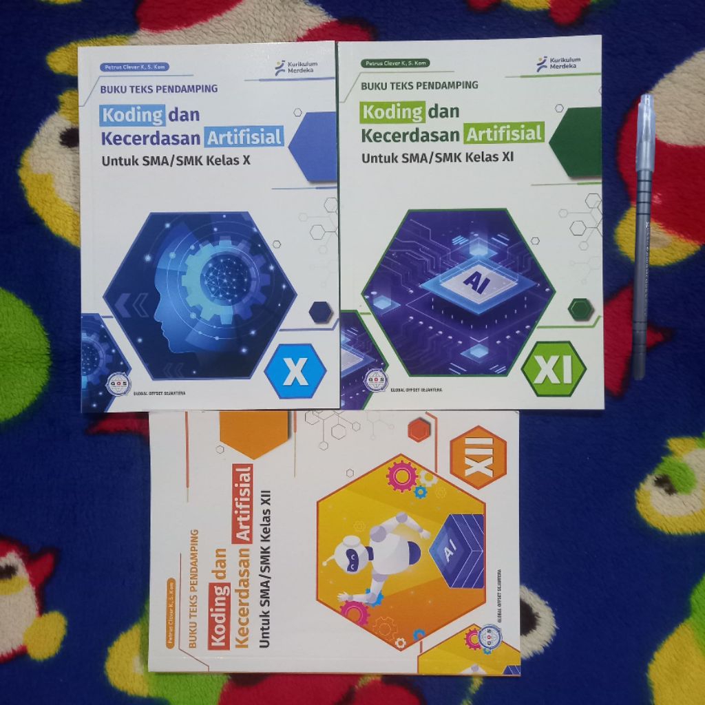 Jual ORIGINAL BUKU TEKS PENDAMPING KODING DAN KECERDASAN ARTIFISIAL ...