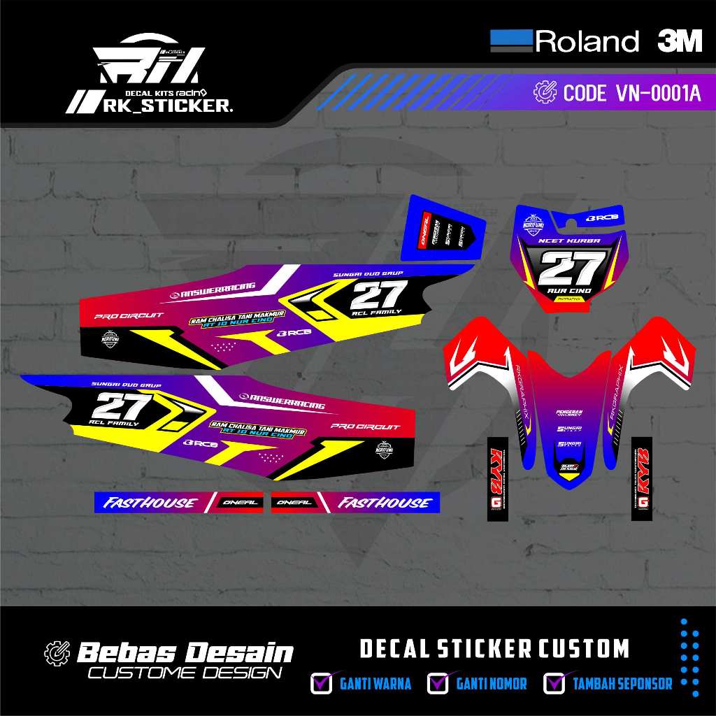 Jual DECAL RBT VEGA NEW - DECAL RBT JUPITER - DECAL RBT REVO DECAL RBT ...