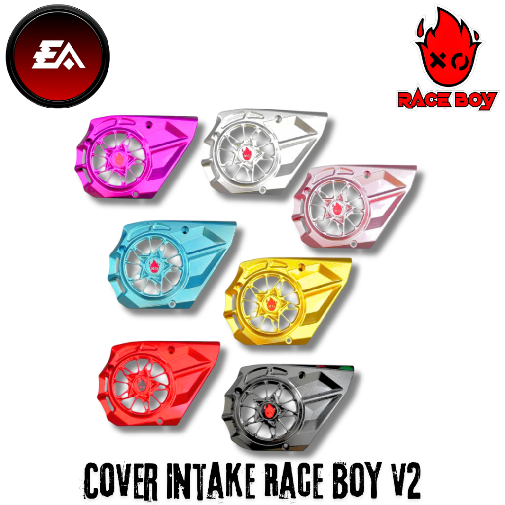 Jual Race Boy V2 Cover Intake CVT Vespa Sprint Primavera Iget GTS S LX ...