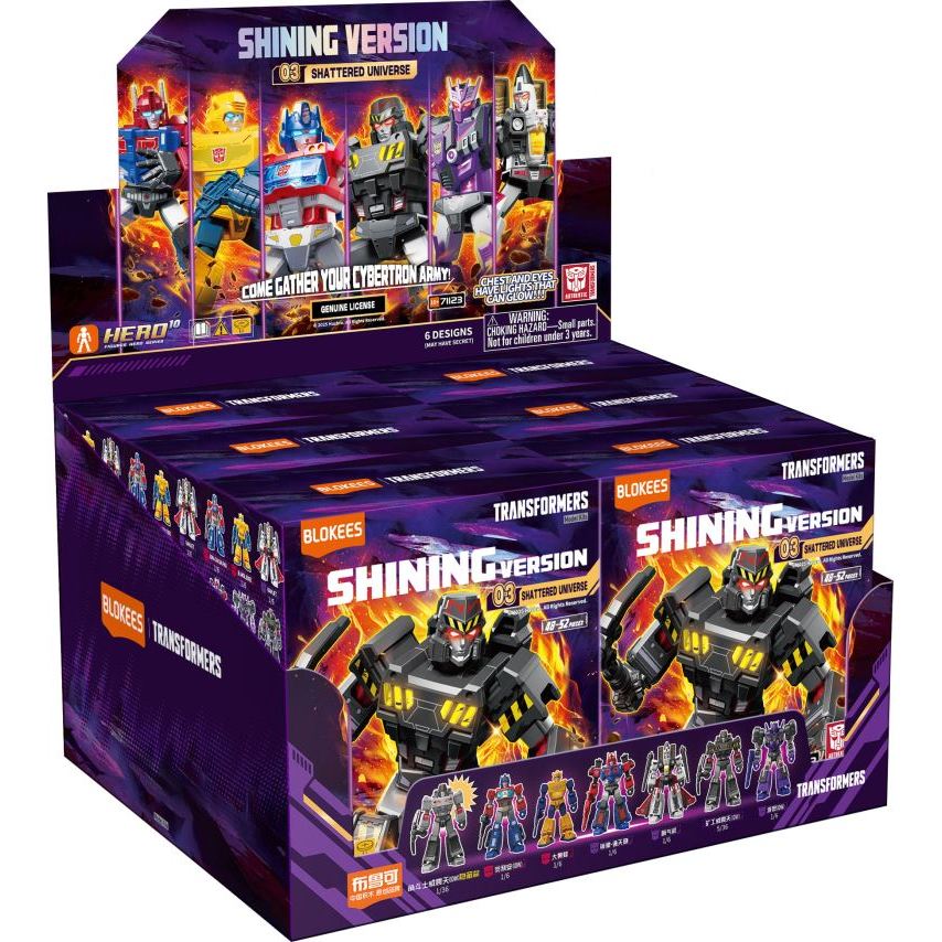 Jual Buluke / Blokees Transformers Shining Version Volume 03 Segel (1 ...