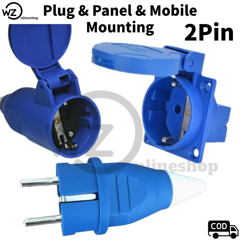 Jual Plug&Panel& Mobile Mounting Industrial Plug/Soket Industri/Coupler ...