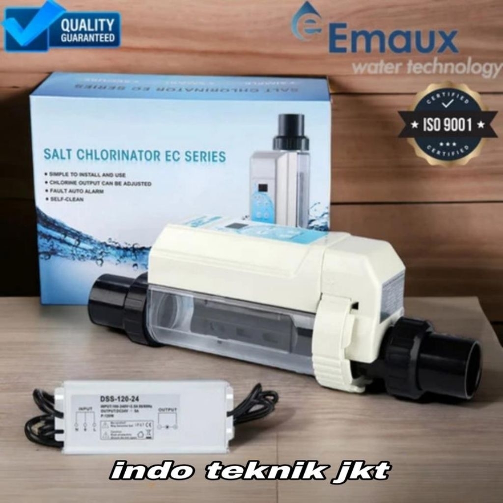 Jual Salt Chlorinator Emaux EC 20G Mesin Garam Klorinator Kolam Renang ...